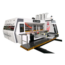 Full automatic flexo single printing slotting machine